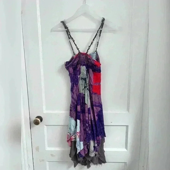 Free People Fairy Dress
Asymmetrical Boho Purple Patchwork Hippie Size XS - Picture 1 of 4